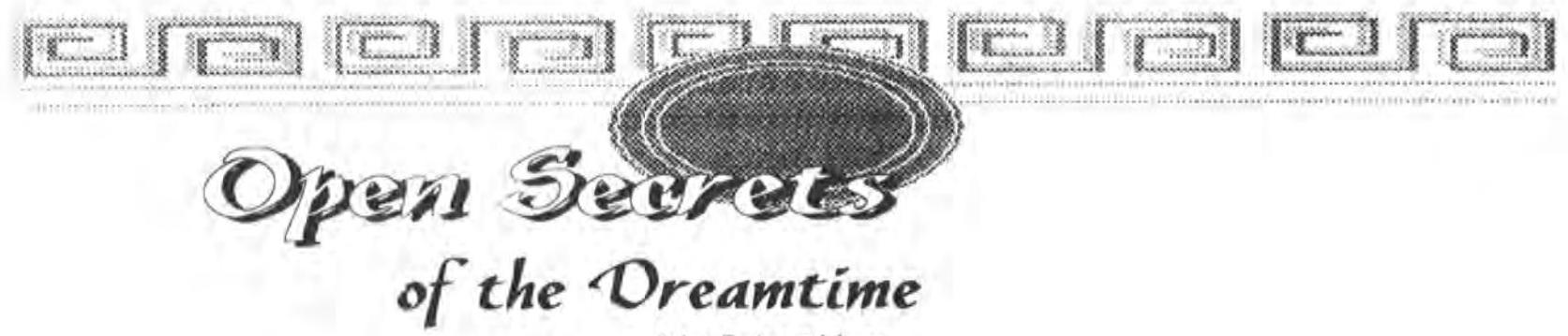 Open Secrets of the Dreamtime